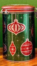 Load image into Gallery viewer, Snowflakes, Ornaments & Candy Cane Stripes Tins